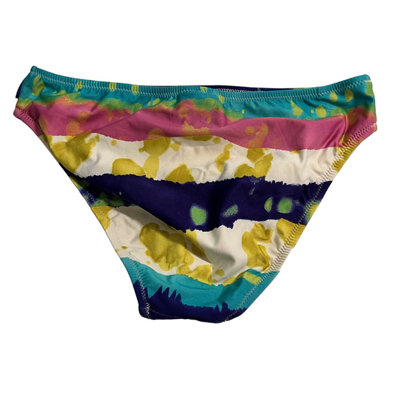 Abs Ocean Starfish Womens Two Piece Tankini Size 8 Top Size 10 Bottoms Tie-Dye - Picture 5 of 6